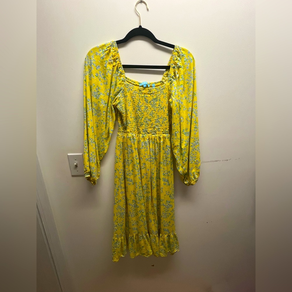 Draper James RSVP yellow dress in medium